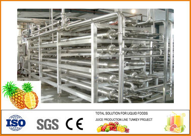 Chiny Automatyczna linia przetwarzania soków ananasowych 304 Oszczędność energii ze stali nierdzewnej dostawca