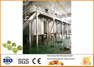 Chiny Profesjonalna linia do produkcji win owocowych Kiwi 304 ze stali nierdzewnej dostawca