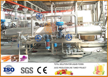 Automatic Fruit and Vegetable Juice Production Line /  Carrot Processing Production Line