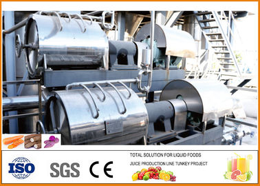 Automatic Fruit and Vegetable Juice Production Line /  Carrot Processing Production Line